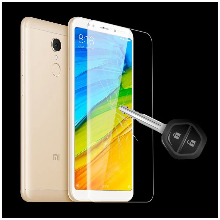 Mobile Phone Tempered Glass Screen Protector 0.3mm (Arc Edge) for Xiaomi Redmi Note 5 (12MP Rear Camera) / Redmi 5 Plus (China)