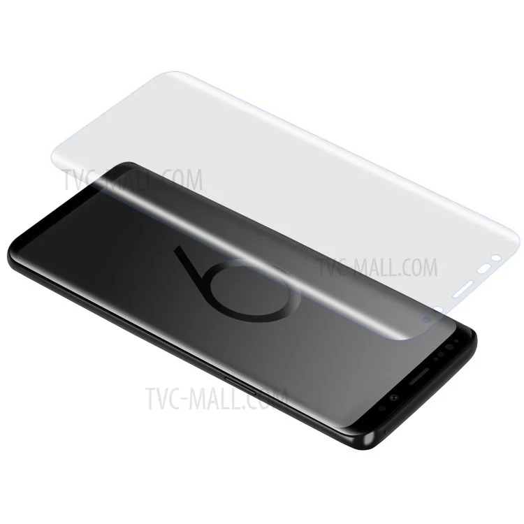 MOMAX 0.15mm Curved TPU+PET Clear Screen Guard Film for Samsung Galaxy S9+ SM-G965 - Transparent