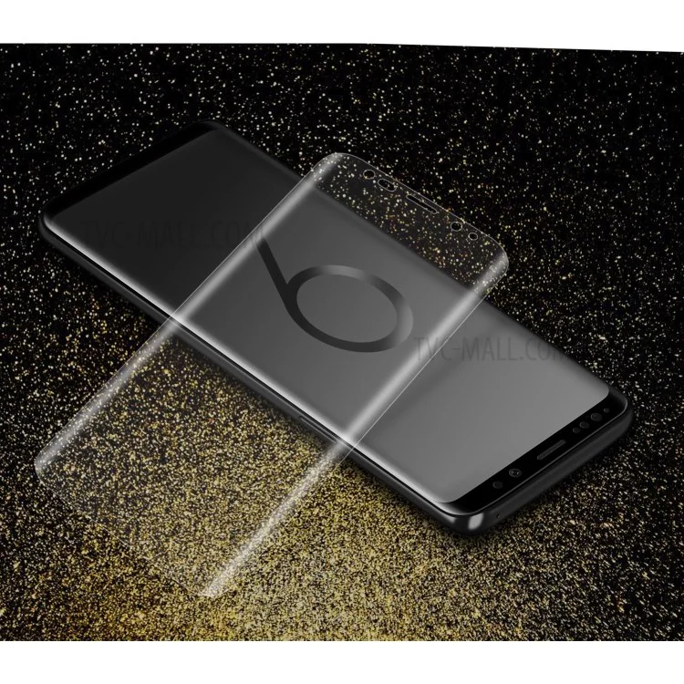 MOMAX 0.15mm Curved TPU+PET Clear Screen Guard Film for Samsung Galaxy S9+ SM-G965 - Transparent