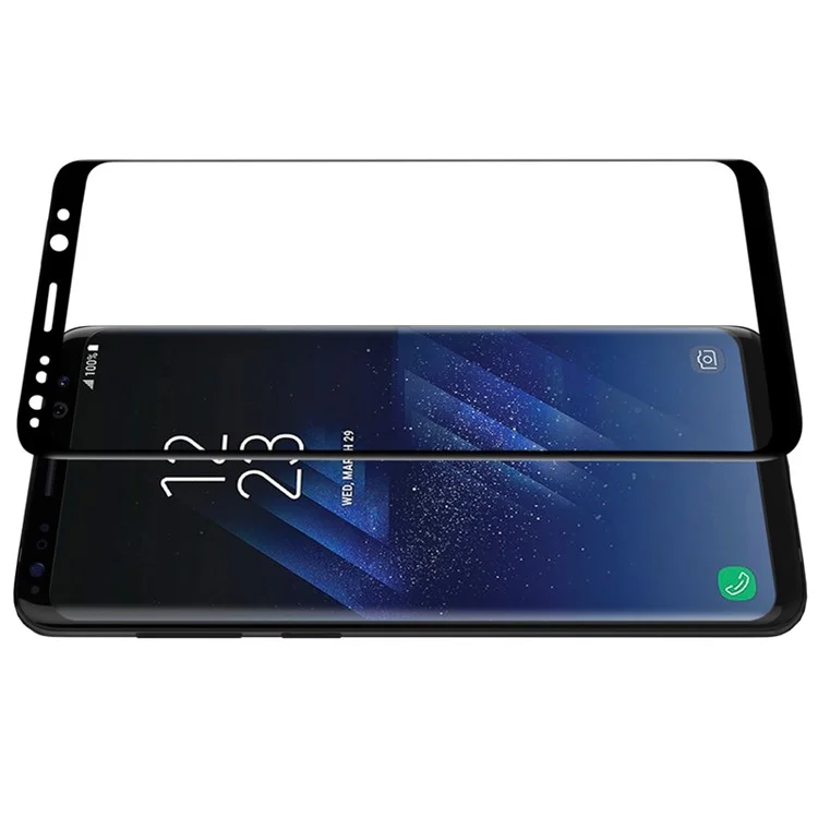 NILLKIN 3D CP+ MAX for Samsung Galaxy S9 SM-G960 Full Coverage Curved Anti-explosion Tempered Glass Film - Black