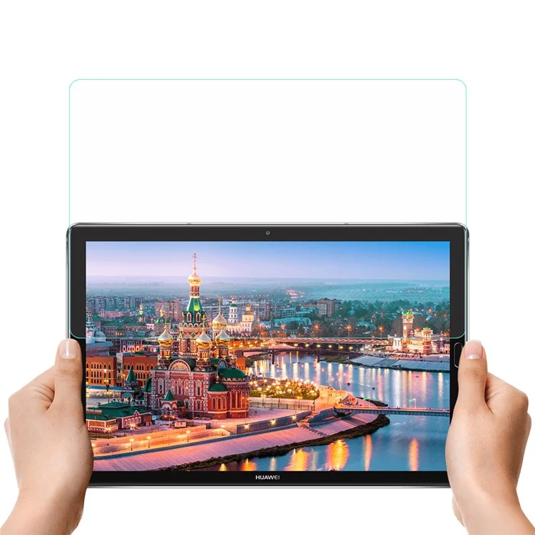 Protector de Pantalla de Cristal Templado de 0.3mm para Huawei MediaPad M5 10 / 10 Pro (Borde Curvo)