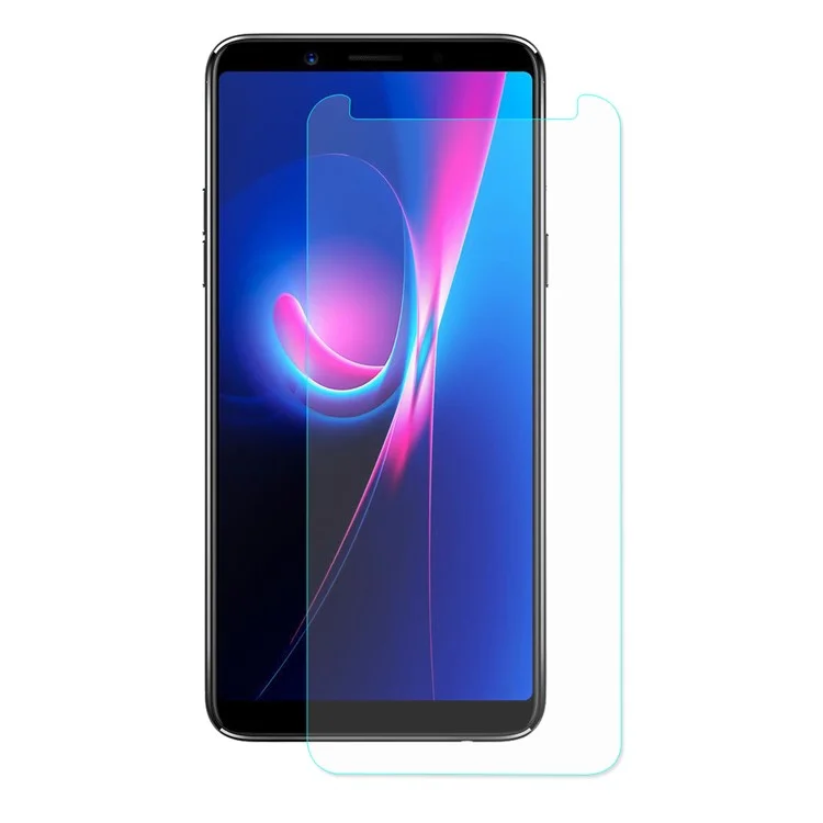 ENKAY for Oppo A79 0.26mm 9H Tempered Glass Screen Protector Film 2.5D Arc Edge