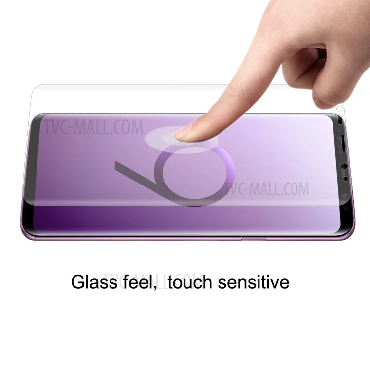 HAT PRINCE 0.1mm Anti-explosion Full Coverage Screen Guard Film for Samsung Galaxy S9+ SM-G965