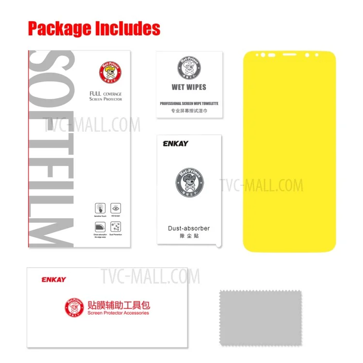 HAT PRINCE 0.1mm Anti-explosion Full Coverage Screen Guard Film for Samsung Galaxy S9+ SM-G965