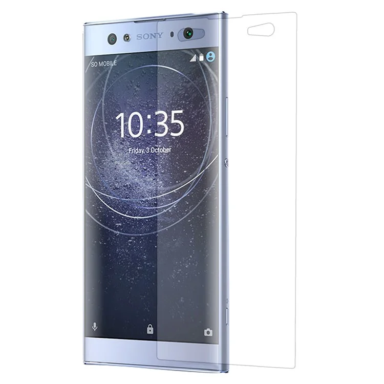 0,25 Mm Gehärteter Glas-Displayschutzfolie Für Sony Xperia XA2 Ultra ARC Rand