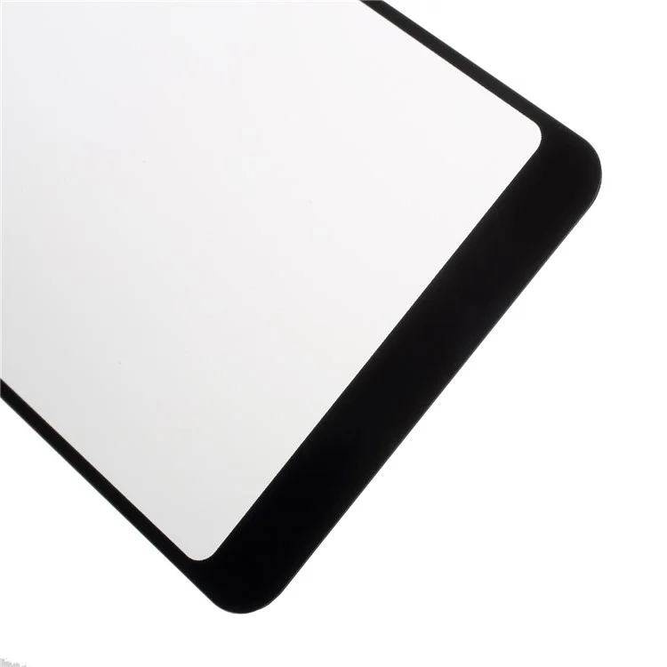 Protector de pantalla de vidrio templado con impresión de seda a tamaño completo para Xiaomi Redmi Note 5 (cámara trasera de 12 MP) / Redmi 5 Plus - Negro