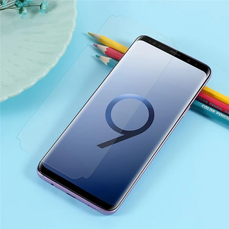 Soft PET Full Size Front Screen Protector Film + HD Clear Back Protector Film for Samsung Galaxy S9 SM-G960