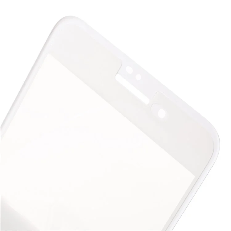 5D Curved Anti-blue-ray Tempered Glass Screen Shield Film for iPhone 8 Plus/7 Plus (Complete Cover) - White