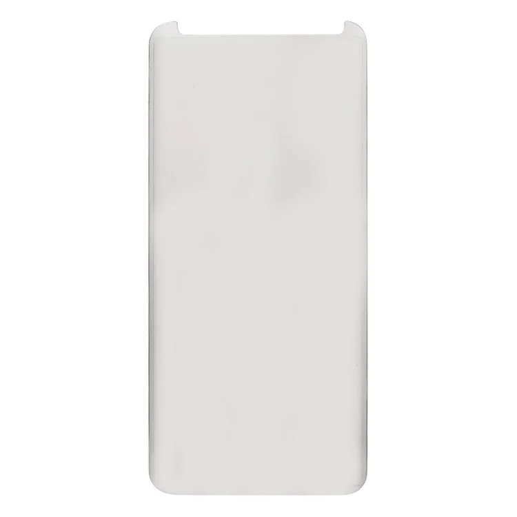 Anti-spy Tempered Glass Screen Guard Film for Samsung Galaxy S9 Plus G965 (Scaled-Down Design) - Black