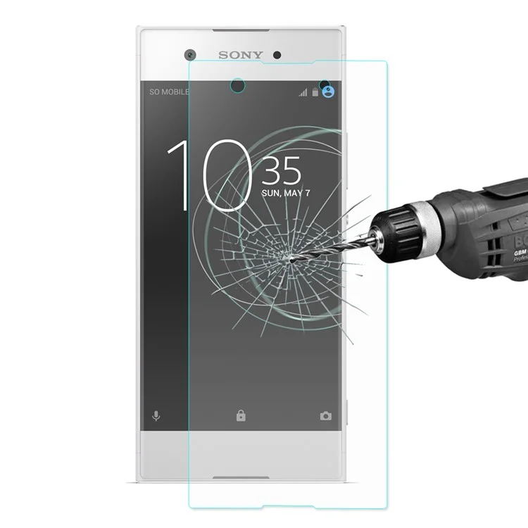 ENKAY 0.26mm 9H 2.5D Tempered Glass Screen Protector for Sony Xperia XA1 Plus