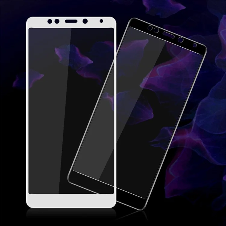 IMAK Pro+ Full Size Anti-explosion Tempered Glass Screen Protector for Xiaomi Redmi Note 5 (12MP Rear Camera) / Redmi 5 Plus (China) - White