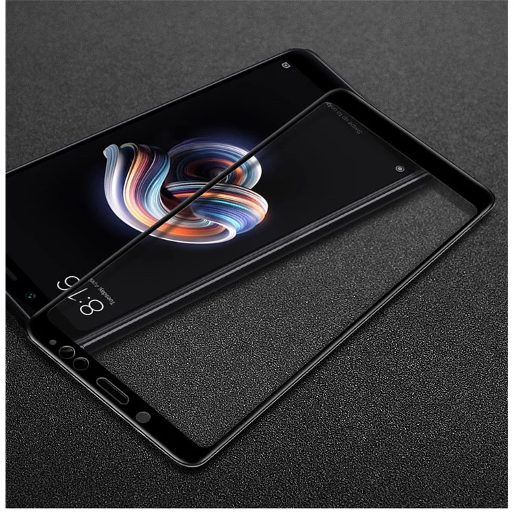 Protector De Pantalla De Cristal Templado Anti-Explosión IMAK Para Xiaomi Redmi Note 5 Pro (cámara Dual) / Nota Redmi 5 (China) - Negro