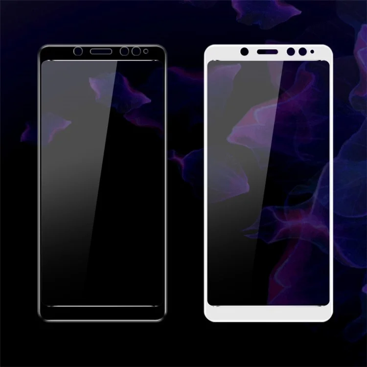 IMAK Full Coverage Anti-explosion Tempered Glass Screen Protector for Xiaomi Redmi Note 5 Pro (Dual Camera) / Redmi Note 5 (China) - Black