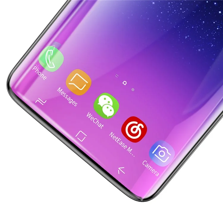 BASEUS 0.3mm Full Coverage Tempered Glass Screen Protector for Samsung Galaxy S9 G960 - Black