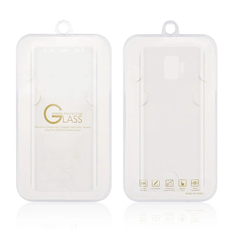 ANGIBABE Samsung Galaxy S9+ G965 0.1mm Full Size Plated Curved Soft PET Front + Back Guard Films