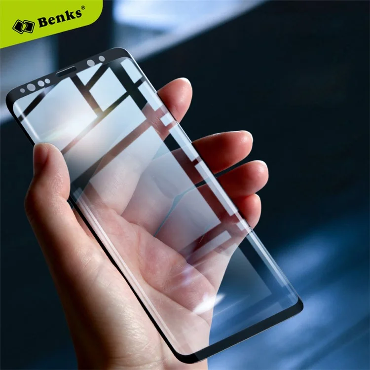 BENKS XPRO+ for Samsung Galaxy S9+ SM-G965 Full Coverage 3D Curved Tempered Glass Screen Protector Film
