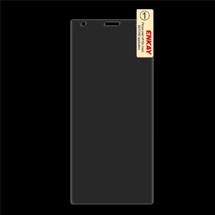 10PCS/Lot ENKAY 0.26mm 9H 2.5D Arc Edge Tempered Glass Screen Protector Shield Film for Sony Xperia XZ2