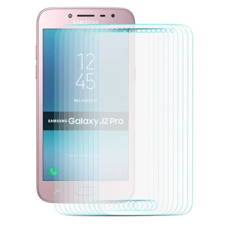 10PCS/Lot ENKAY 0.26mm 9H 2.5D Arc Edge Tempered Glass Screen Protector for Samsung Galaxy J2 Pro 2018