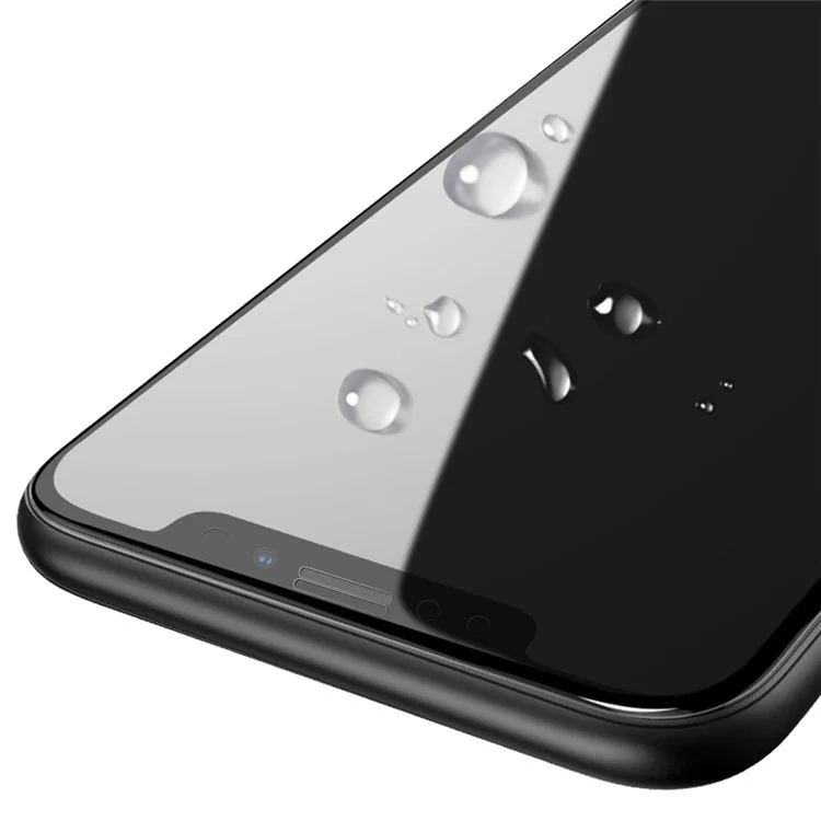 RECCI RSD-D4 3D Complete Covering Tempered Glass Screen Protector for iPhone X - Black