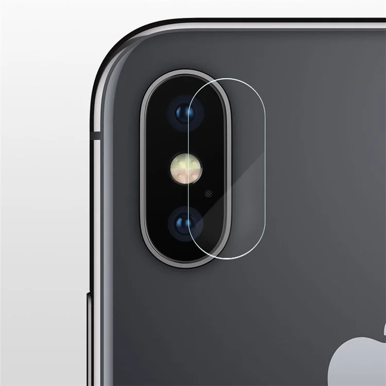 2PCS ROCK 0.15mm Tempered Glass Back Camera Lens Protector for iPhone X/10