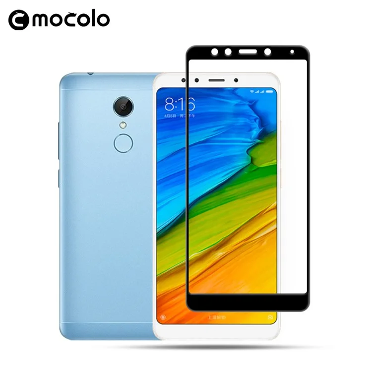 MOCOLO 5D 9H Hardness AB Glue Full Coverage Tempered Glass Screen Protector for Xiaomi Redmi 5