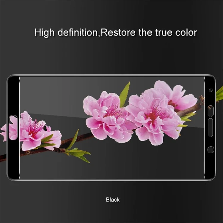 IMAK Pro+ Full Coverage Tempered Glass Screen Protector Film for Huawei Mate 10 - Black