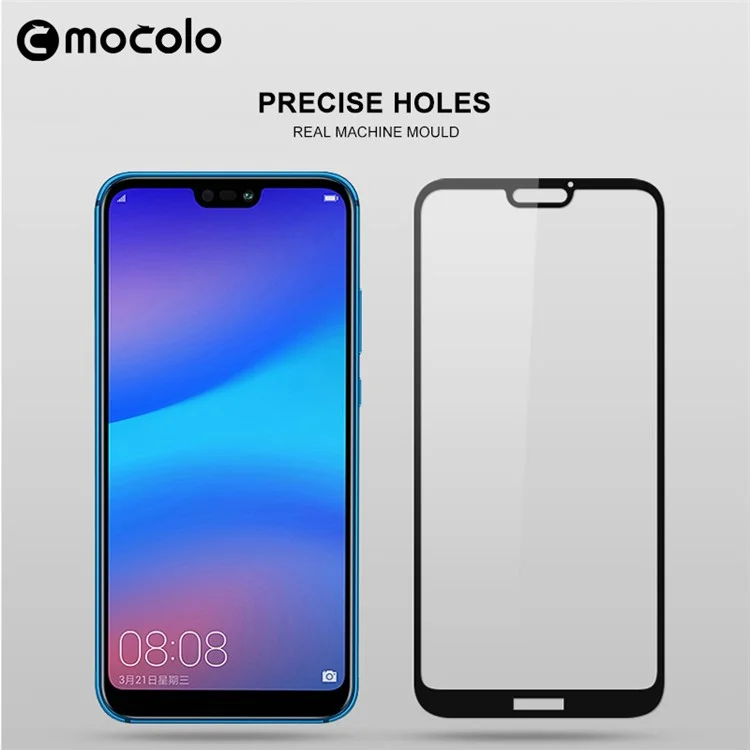 MOCOLO Curved Full Size Tempered Glass Screen Protector for Huawei P20 Lite / Nova 3e (China)