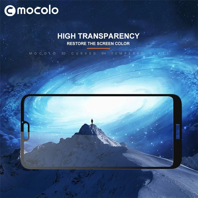 MOCOLO Curved Full Size Tempered Glass Screen Protector for Huawei P20 Lite / Nova 3e (China)