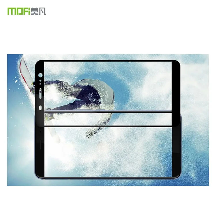 MOFI 9H Anti-burst 2.5D Arc Edge Full Covering Tempered Glass Screen Protective Film for HTC U11+