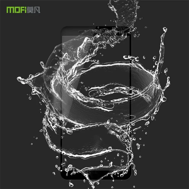 MOFI 9H Anti-burst 2.5D Arc Edge Full Covering Tempered Glass Screen Protective Film for HTC U11+