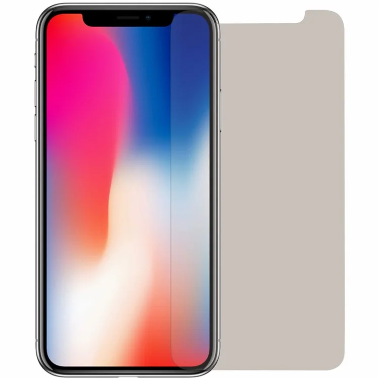 MOMAX 0.3mm 2.5D Full Covered Anti-peep Tempered Glass Screen Protector for iPhone X