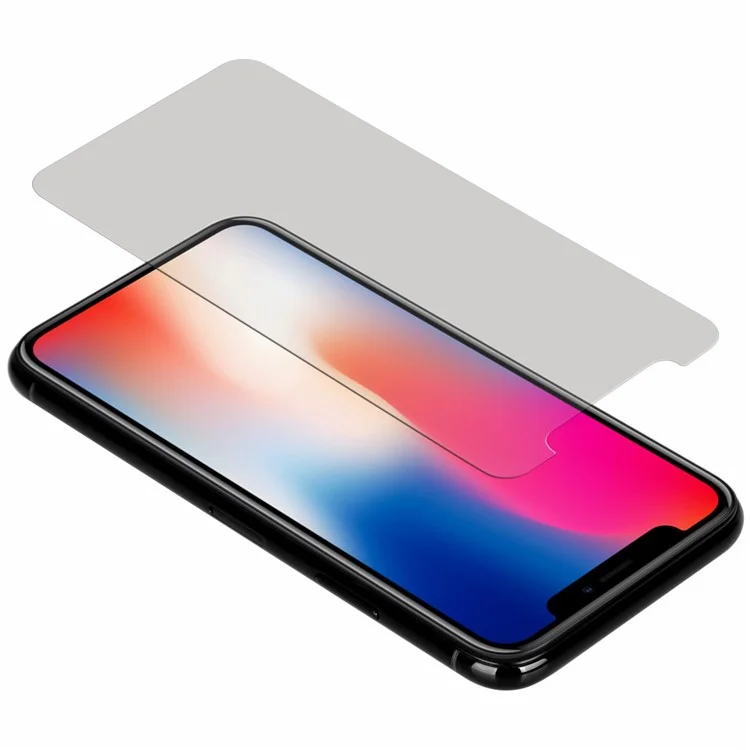 MOMAX 0.3mm 2.5D Full Covered Anti-peep Tempered Glass Screen Protector for iPhone X
