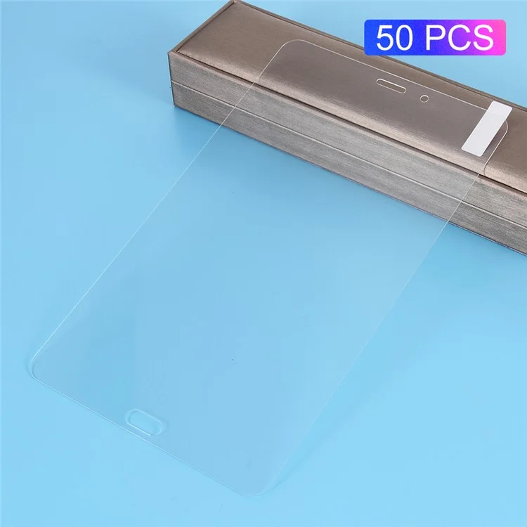 50PCS/Lot 0.3mm Tempered Glass Screen Protector Film for Samsung Galaxy Tab A 8.0 (2017) SM-T380 SM-T385 Arc Edge