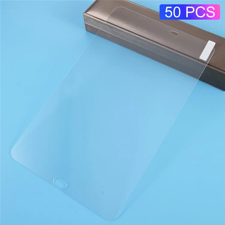 Protector De Pantalla De Cristal Templado De 50pcs / Lote 0.3mm Para Samsung Galaxy Tab A 10.1 (2016) T580 T585 Arc Edge