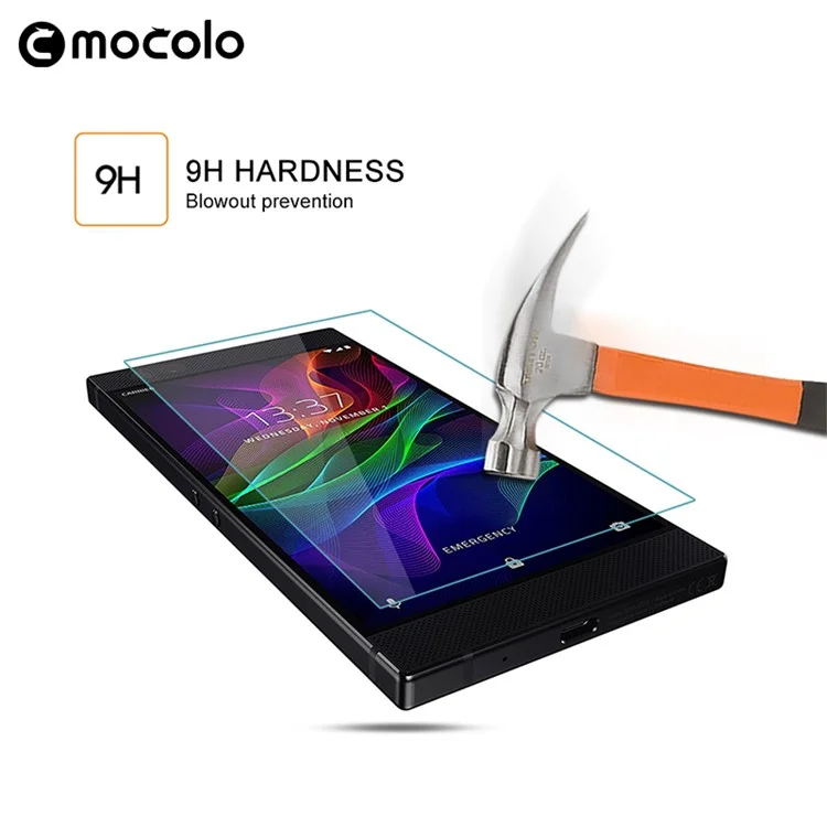 MOCOLO Tempered Glass Screen Protector Shield Film for Razer Phone