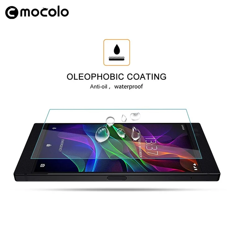 MOCOLO Tempered Glass Screen Protector Shield Film for Razer Phone