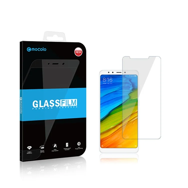 MOCOLO Explosion-proof Tempered Glass Screen Protector for Xiaomi Redmi 5 - Transparent