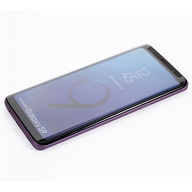 RURIHAI 3D Full Glue UV Liquid Tempered Glass Screen Protector + UV Lamp for Samsung Galaxy S9 Plus SM-G965 - Transparent