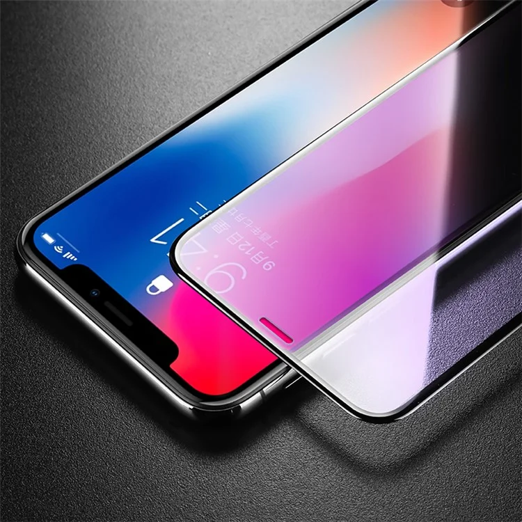 BENKS XPRO+ for iPhone X 0.23mm Full Coverage Anti-blue-ray Curved Tempered Glass Screen Protector