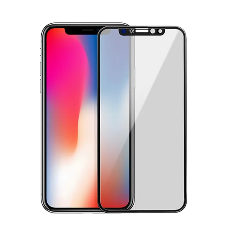HOCO Shatterproof Edges Anti-spy Full Screen Tempered Glass Protector for iPhone X