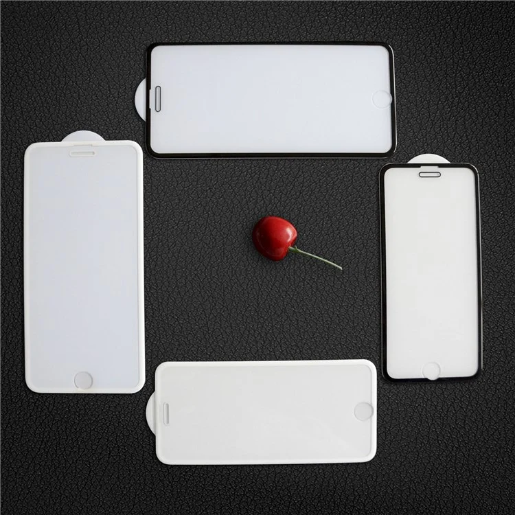PDGD 3D Curved Tempered Glass Full Screen Covering Protector 0.3mm for iPhone 8 / 7 / 6s / 6 4.7 inch - Black