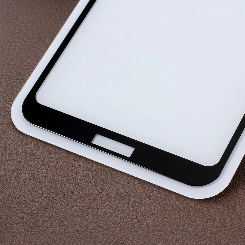 AMORUS for Huawei P20 Lite / Nova 3e Screen Protector Clear Full Glue Silk Print Tempered Glass Screen Film