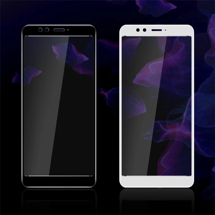 IMAK 3D Curved Full Covering Tempered Glass Screen Protector for Lenovo S5 - Black