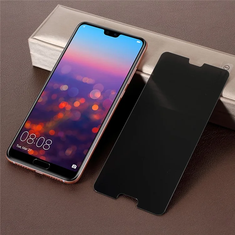 Anti-peep Tempered Glass Screen Protector Guard Film for Huawei P20