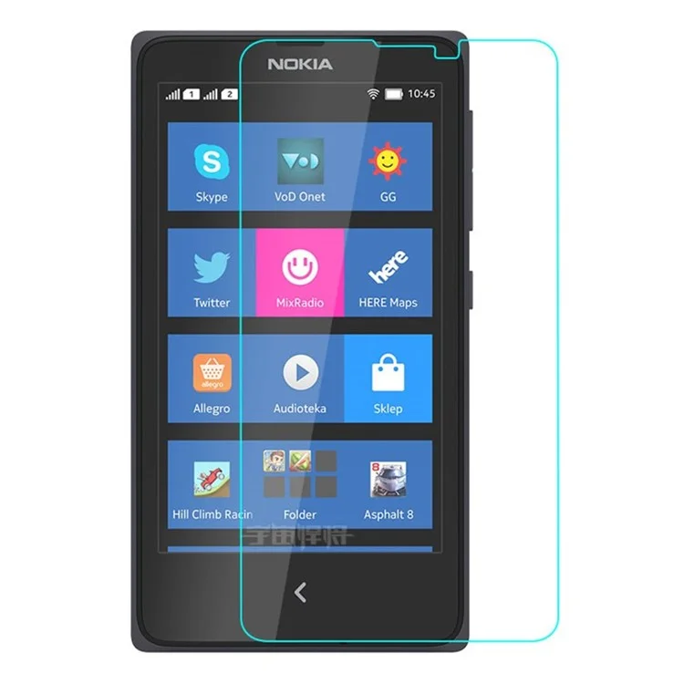 0.3mm Tempered Glass Screen Protector Arc Edge for Nokia X