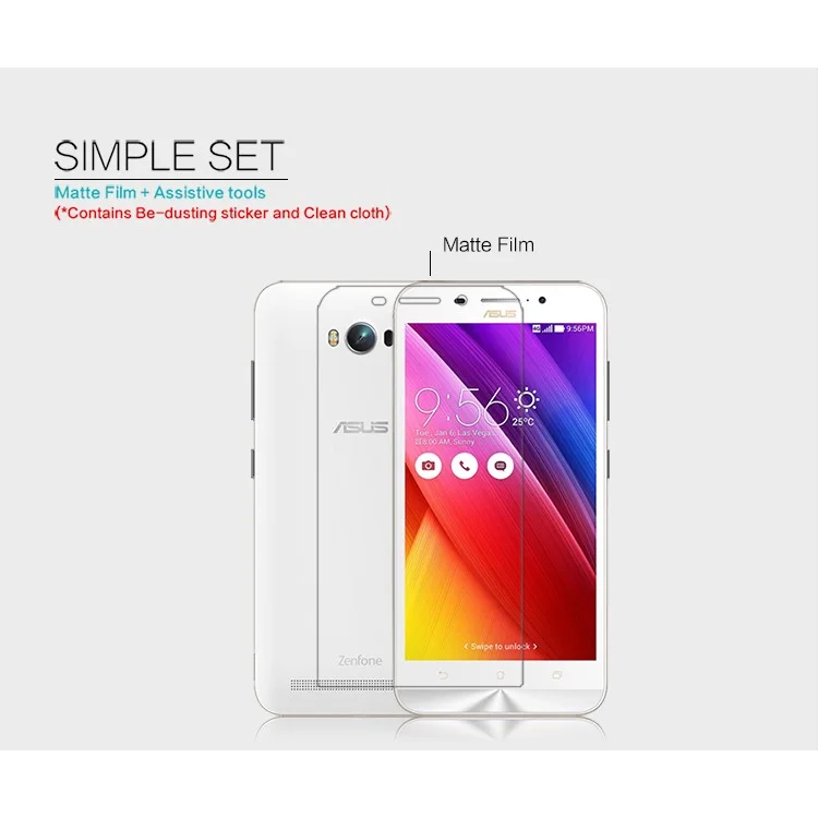 NILLKIN Scratch-resistant Matte Screen Guard for Asus Zenfone Max ZC550KL