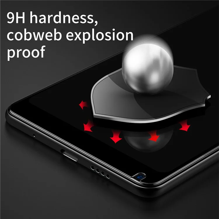 BASEUS 0.2mm Anti-blue-ray Tempered Glass Full Size Screen Guard Film for Xiaomi Mi Mix 2s- Transparent