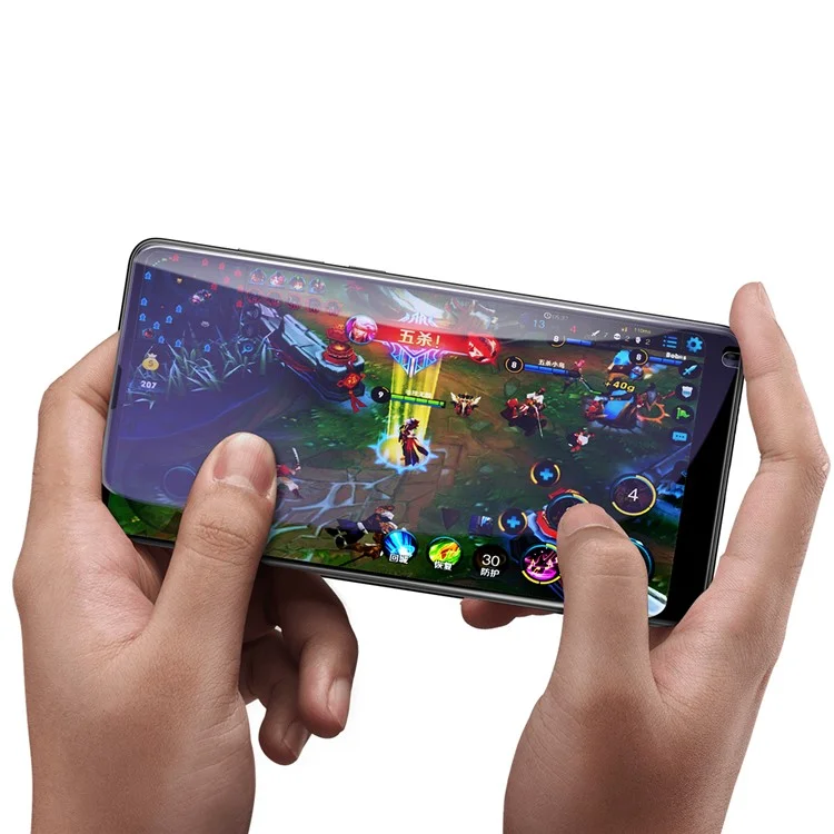 BASEUS 0.2mm Anti-blue-ray Tempered Glass Full Size Screen Guard Film for Xiaomi Mi Mix 2s- Transparent