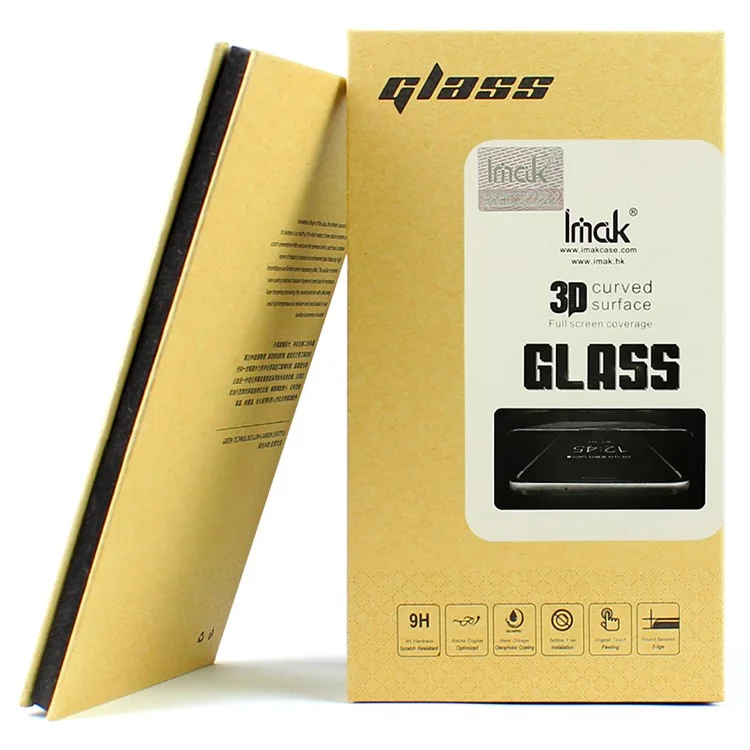 IMAK 3D Curved Full Coverage Tempered Glass Screen Protector Flim for Huawei Mate RS Porsche Design - Transparent