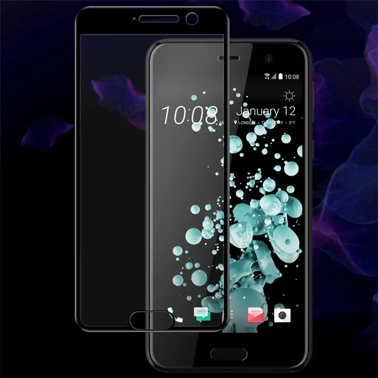 IMAK Pro+ Full Coverage Anti-explosion Tempered Glass Screen Protector for HTC U Play